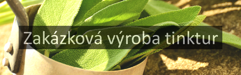 Zakázková výroba bylinných tinktur